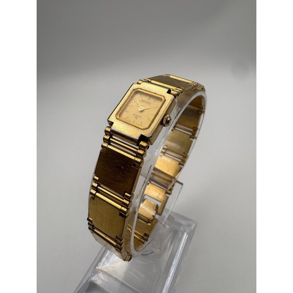 Vintage Seiko 1E20-5209 Gold Quartz Dress Watch. Working/Cute! - Picture 2 of 10